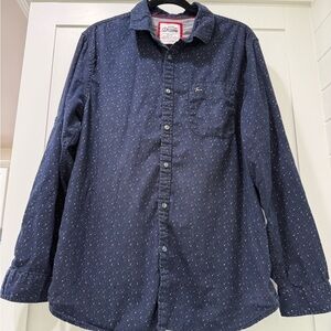 Bare Denim‎ Navy Blue Men's Shirt